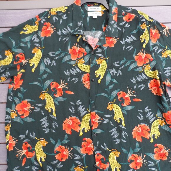 Goodthreads - men's tropical shirt  size XXL- $ 25 - Picture 1 of 4